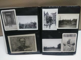 Book of 65 Photos - 1 particular Soldier ' s WWII photos 1944 - 45 - All1 book 2