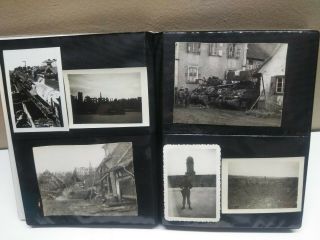 Book of 65 Photos - 1 particular Soldier ' s WWII photos 1944 - 45 - All1 book 3