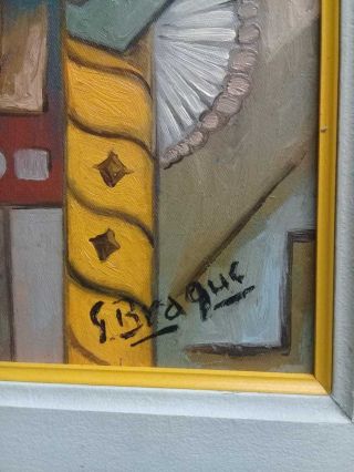 French Old Master GEORGES BRAQUE - Antique Oil On Canvas Attributed 4
