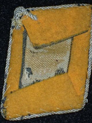 WWII Luftwaffe Flight Officer Collar Insignia Rank Tab Oberst Colonel - V.  Rare 5