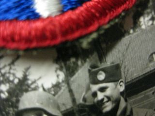 WWII 82ND AIRBORNE PARATROOPER PHOTOS WITH PATCHES AND PIN GROUP D - DAY 7