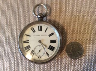 Vintage Improved Patent Key - Wind Pocket Watch,  190443,  Israel Jacobs