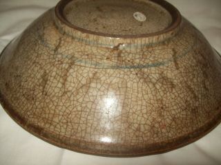 Antique Chinese Porcelain Ming China Bowl - Crackle glaze 3