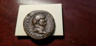 Vespasian Æ Sestertius Roman Ancient Coin