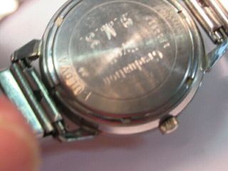 Vintage Men,  s Bulova Sea King Automatic Wrist Watch - Running 3