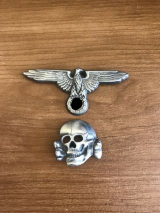 Military Pin Badge Army Air Pilot Officer Uniform Elite Eagle Wwi Wwii