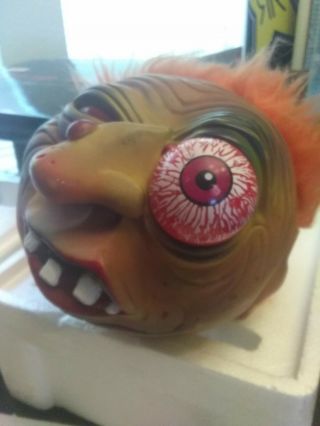 1986 Axlon Rude Ralph Rare Toy Head Bust Horror Vintage Monster
