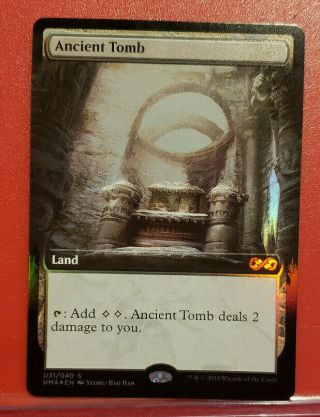 Ancient Tomb Mythic Box Topper Foil Ultimate Masters Nm Mtg Magic The Gathering