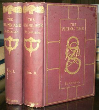1889,  First Edition,  The Viking Age,  By Paul B.  Du Chaillu,  Illustrated,  History