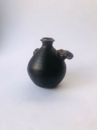 A Chinese Stoneware Treacle Glazed Water Jar,  Song/jin Dynasty