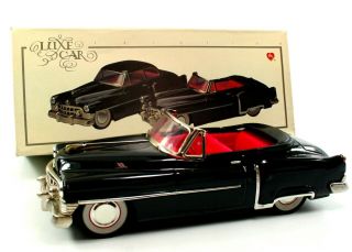 Vintage Nos Luxe 1950 Cadillac Convertible Tin Friction Car Wbox Nr