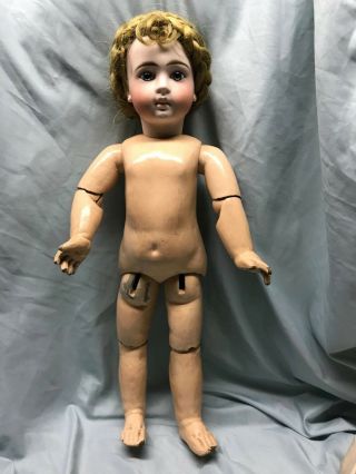 Antique Sonnenberg Bebe marked 136 on early Jumeau body Perfect - Bargain price 11