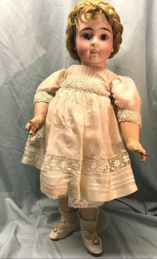 Antique Sonnenberg Bebe marked 136 on early Jumeau body Perfect - Bargain price 4