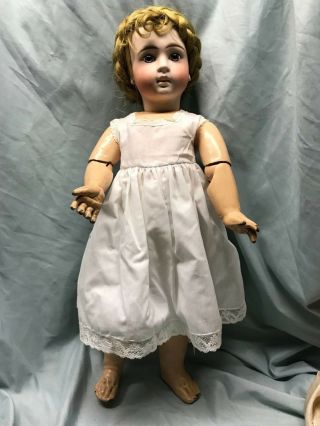 Antique Sonnenberg Bebe marked 136 on early Jumeau body Perfect - Bargain price 5