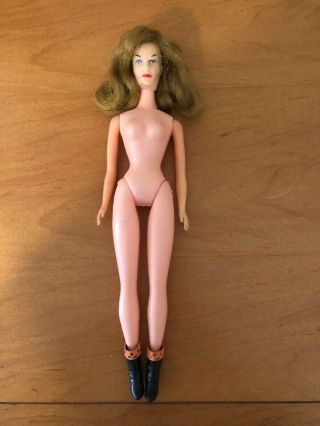 Rare Vintage 1965/66 Honey West Doll Tv Show Anne Francis By Gilbert With Boots