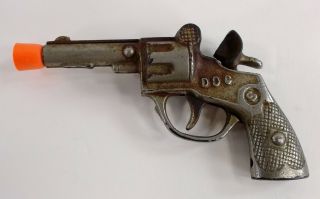 Vintage Antique Kenton Cast Iron Toy Doc Cap Gun Revolver Patent Sept 11,  1923