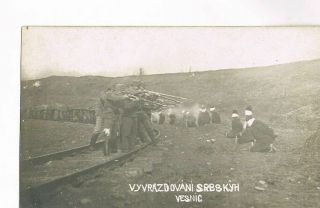 Wwi Photo No.  313 Austrian Soldiers Dead Soldiers