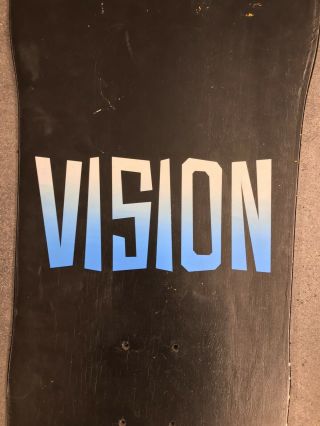 OG NOS Mark Gator Ragowski Vision Spin Op - Art Vintage Skatebaord Deck 3