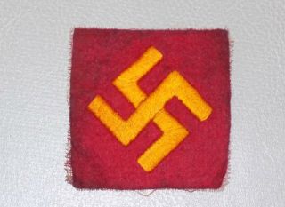 Wwii Us Army 45th Infantry Division Felt Patch Military