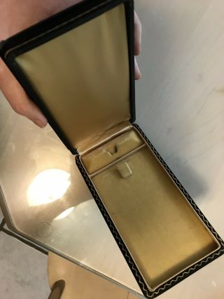 Vintage Ww2 Wwii Purple Heart Presentation Coffin Case Box No Medal