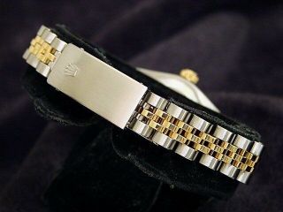 Rolex Datejust Ladies 2Tone 18K Gold & Stainless Steel Watch White Roman 69173 4