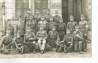 Wwi Photo No.  271 Austrian Soldiers Medal Mg 08/15