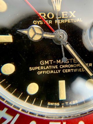Vintage Rolex 1675 Tropical Gilt GMT - Box & Papers - Unpolished - 1966 10