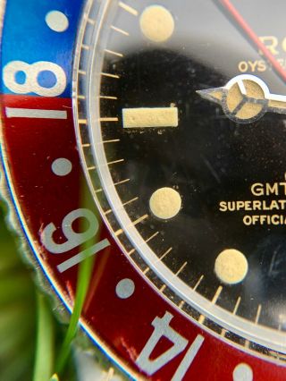 Vintage Rolex 1675 Tropical Gilt GMT - Box & Papers - Unpolished - 1966 11