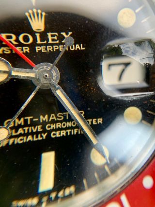 Vintage Rolex 1675 Tropical Gilt GMT - Box & Papers - Unpolished - 1966 9