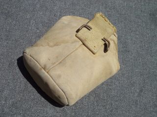 WW1 ww2 US Army USMC AEF M1910 Canteen Cover 1918 I ' D ed to 168th INF. 2