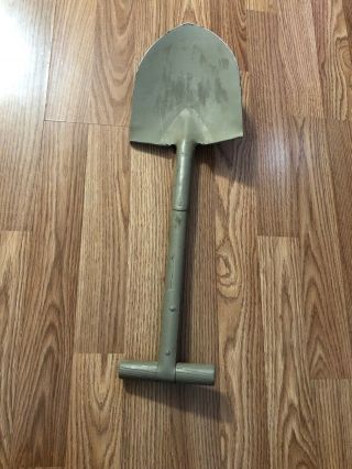 Us Army Wwi 22 " Tall Rigid Foxhole Spade Backpack Shovel Trenching M1910 T - Handl