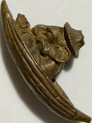 Phra Phikanet/phikanesuan Lp Rare Old Thai Buddha Amulet Pendant Magic Ancient 7