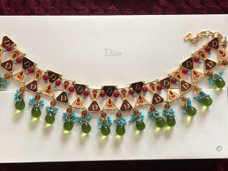 Christian Dior Choker Necklace - Was worn by a fashion model &at Cannes Festival 7