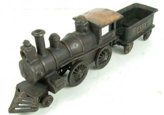 Ideal Antique Cast Iron Train Loco 152 Tender 1900