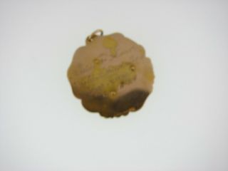 TIMELESS 10k Yellow Gold Medal of Honor Charm Circa 1920s 3