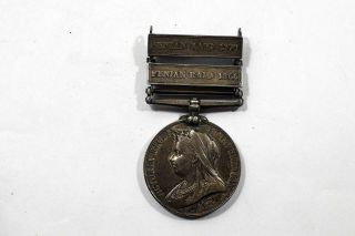 Canada 1866 - 1870 Fenian Raid Medal Attr.  Pte H.  Proulx 11th Batt.  B404