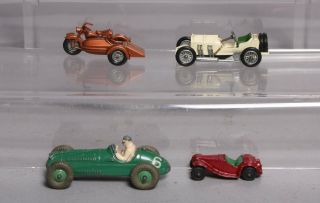 Lesney & Dinky Assorted Vintage Metal Cars And Motorcycle [4]