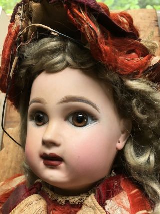 Antique French Tete Jumeau 19 " Doll