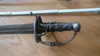 Swiss / German Antique Rapier Long Sword Sabre 2