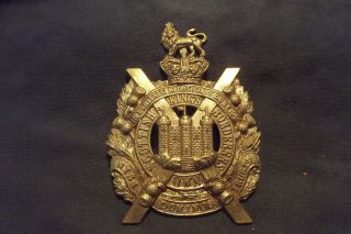 Vintage British Cap Badge To The Kings Own Scottish Borderers