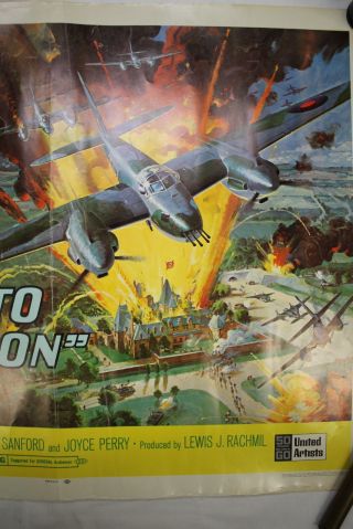 WW2 British RAF Mosquito Squadron Movie Poster 2