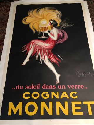 Leonetto Cappiello,  1927,  Cognac Monnet,  “sunshine In A Glass”