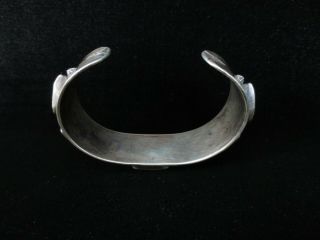 Antique Navajo Bracelet - Silver and Turquoise Row 2