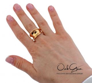 Chopard Imperiale 18k Gold Band Ring $1550 5