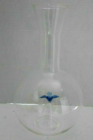 Michael Graves Design Art Glass Decanter With Blue Bird Replacement 2