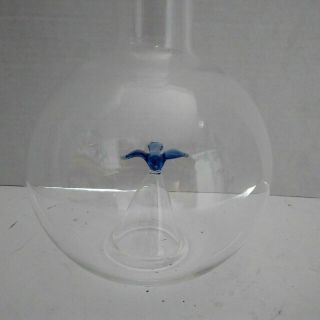 Michael Graves Design Art Glass Decanter With Blue Bird Replacement 3