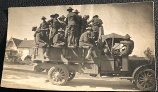 Photo Wwi Aef 6th Battalion Baseball Team In France July 1918
