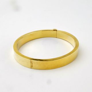 Vintage TIFFANY & CO.  14K Yellow Gold Bangle Bracelet 3