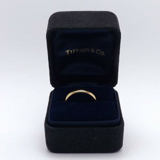 Art Deco 22k Tiffany & Co 3.  3mm Wedding Band Ring Sz 6.  25