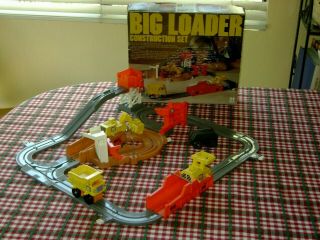 Vintage Tomy Big Loader Construction Set 5001 Complete Motorized 1977